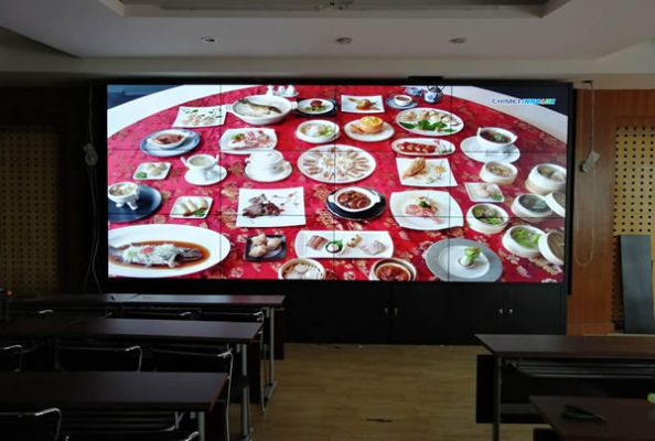 山東大學多媒體教室-3x4拼接屏