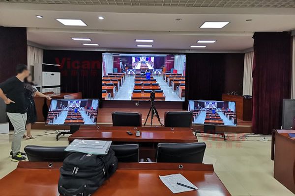 會議室顯示大屏解決方案_拼接屏在會議室場合的應用優(yōu)勢