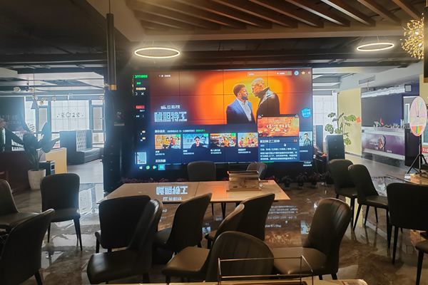 主題餐廳顯示大屏設(shè)計，對于拼接屏的選擇需要注意什么