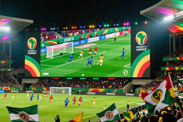 非洲杯視覺(jué)盛宴背后，LED顯示技術(shù)如何重塑賽事體驗(yàn)