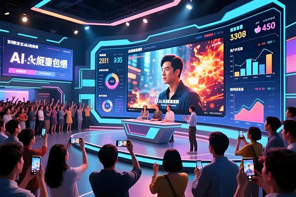 AI短劇爆火全民追捧！LED顯示屏重構(gòu)虛擬演播，維康國(guó)際引領(lǐng)內(nèi)容生產(chǎn)新變革