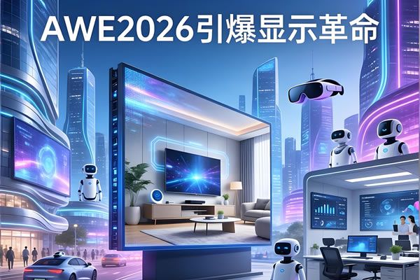 AWE2026 引爆顯示革命！維康國際 LED 顯示屏如何重塑全球智慧生活新生態(tài)？