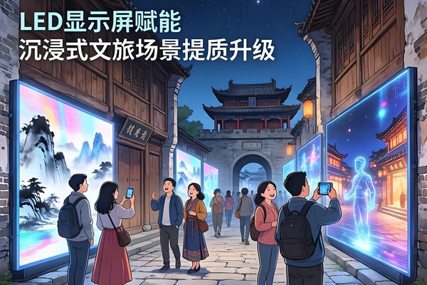 2026文旅融合新風(fēng)口！LED顯示屏賦能沉浸式文旅場(chǎng)景提質(zhì)升級(jí)